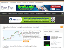 Tablet Screenshot of forexpops.com